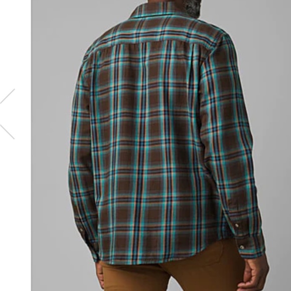 Mens prana button down shirt - Picture 2 of 7